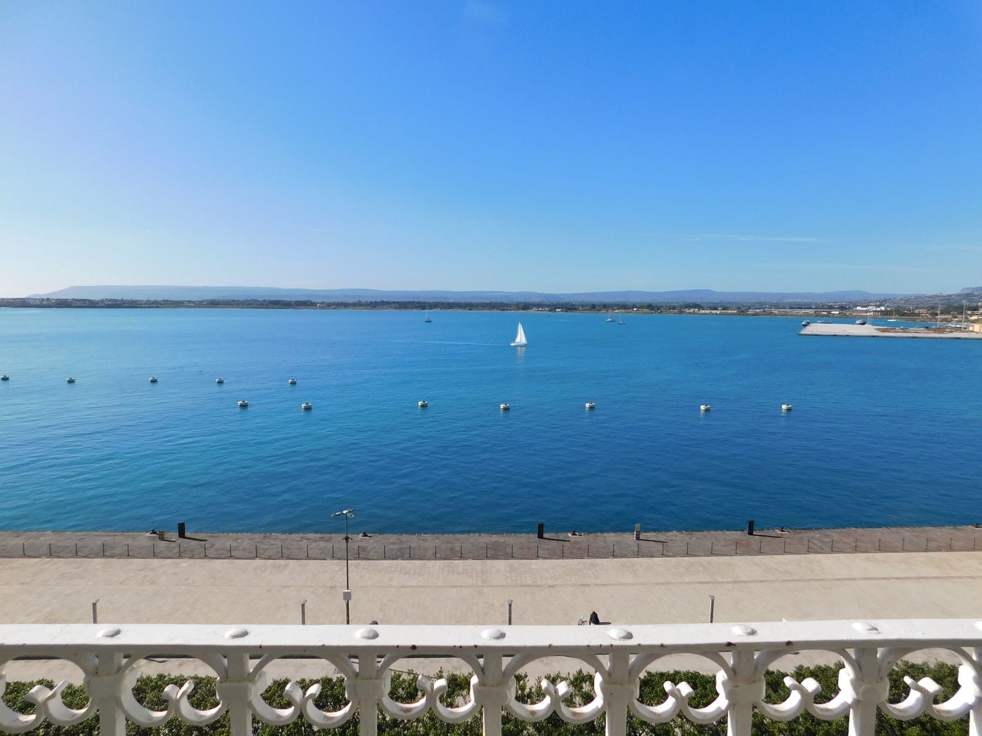 Vista sul mare di Ortigia