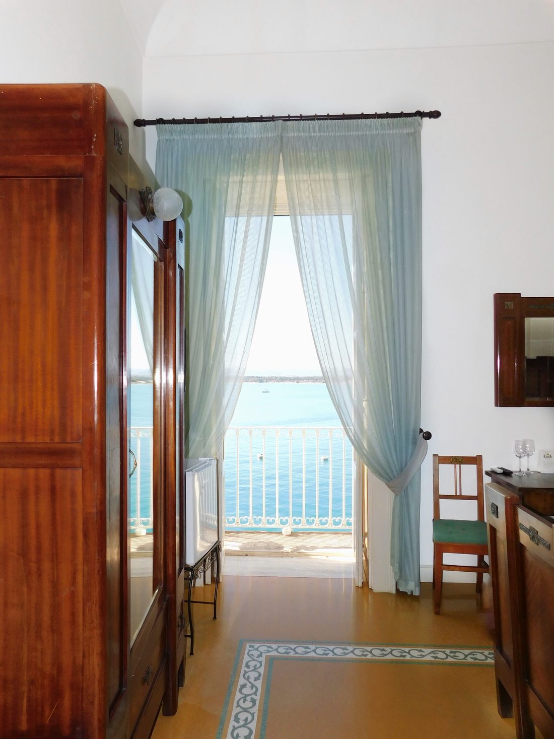 Camera con affaccio sul mare